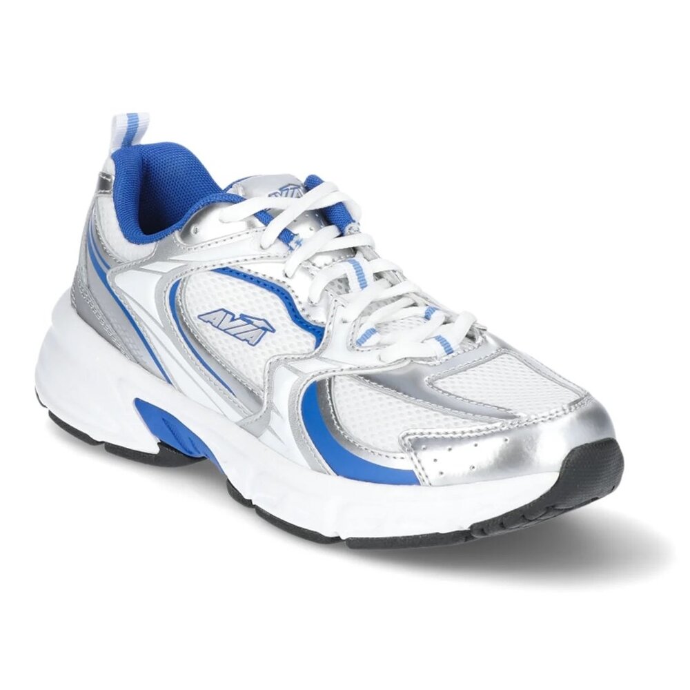New Women's Avia 5000 Leather Training Athletic Sneakers Size 7.5W Blue/White